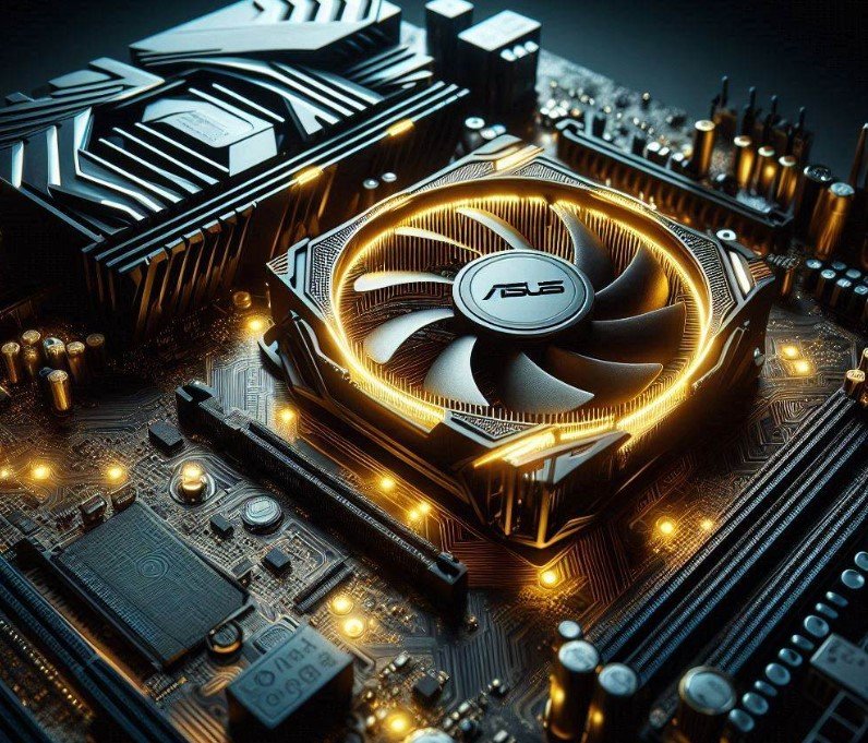 ASUS Motherboard Yellow Light